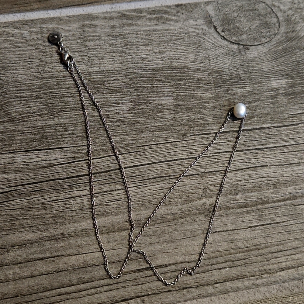 Bryan Anthony pearl GRIT necklace